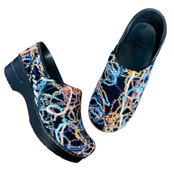 Dansko Clogs Scribble Confetti - Picture 5 of 10